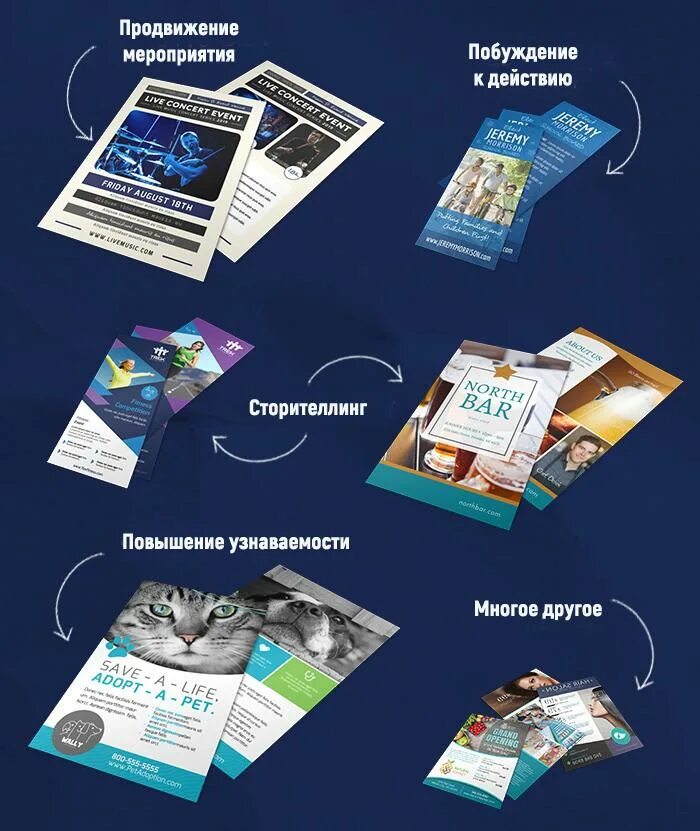 Создание флаера