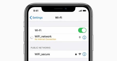 Ios сеть