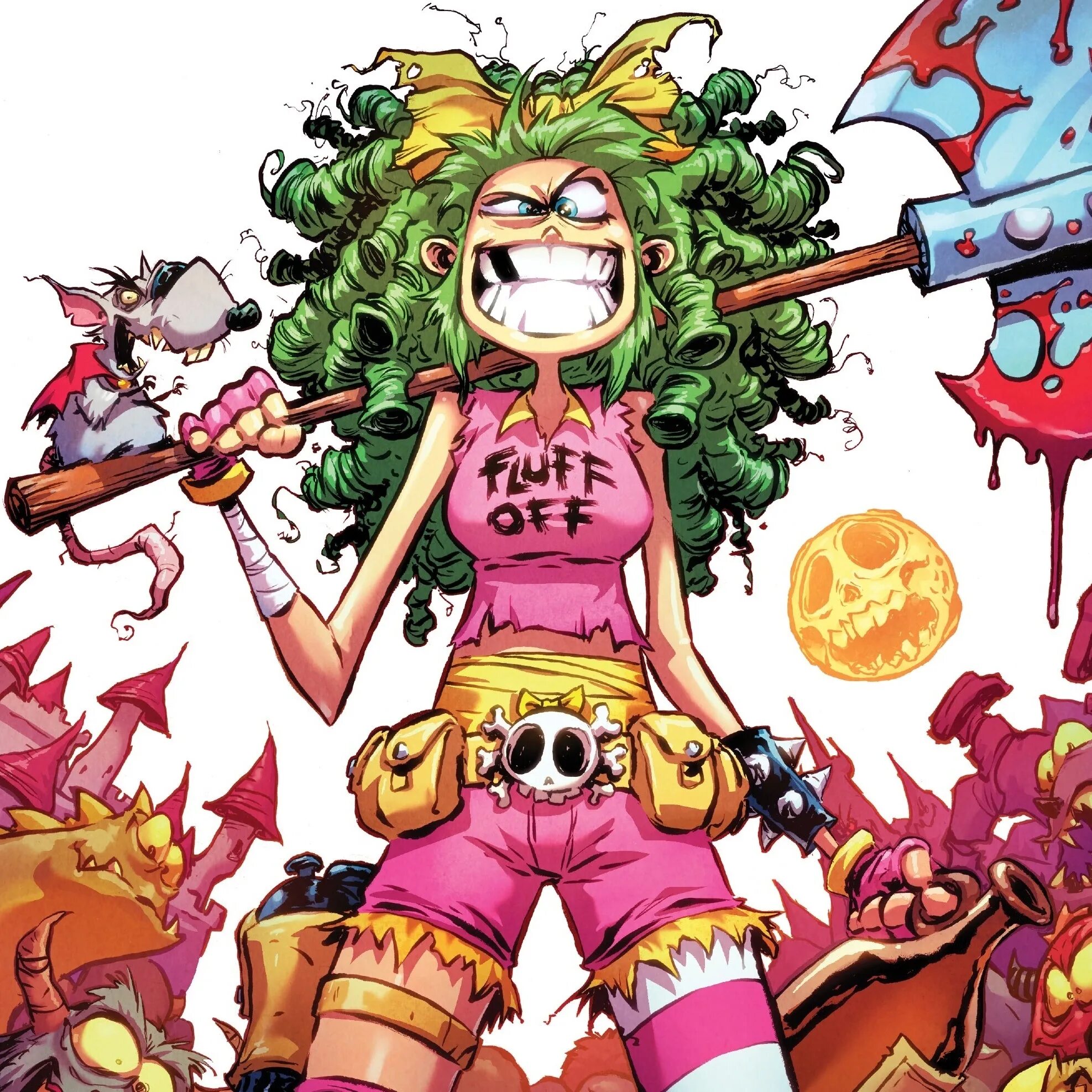 I hate Fairyland. I hate Fairyland Gertrude. I hate Fairyland Comic. I hate Fairyland Vol 2 #1 (Cover a). Ненавижу сказки