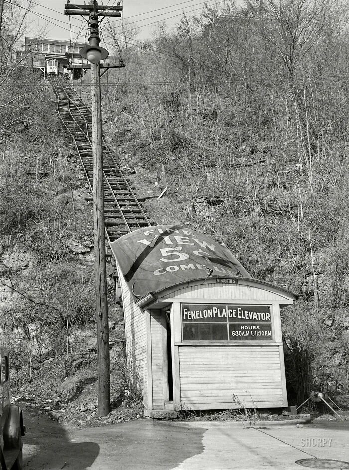 Фуникулёр лифт. Лифт 1940. Лифт 1940 года. Старинный лифт.