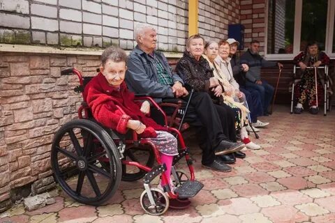 23 февраля в доме престарелых