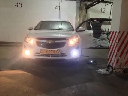 Лампочки в туманки шевроле круз