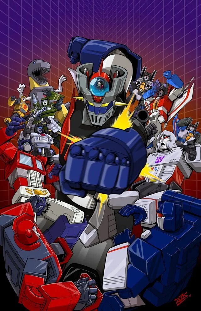 Transformers v. Transformers g1 кроссовер. mazinger z vs transformers.