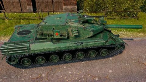 Скриншоты танка BZ-75 с супертеста World of Tanks.