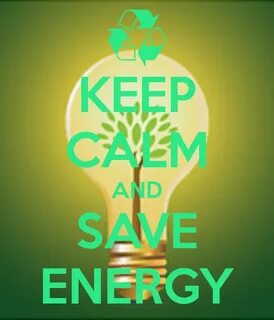 Energy saving