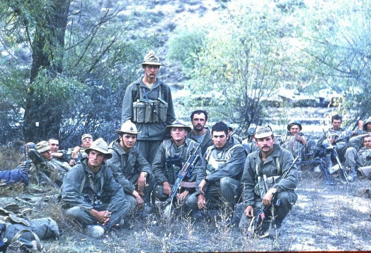 Афганистан 1987-1989. Афганистан 1979-1987. 783 ОРБ 201 мсд. Разведчики батальона