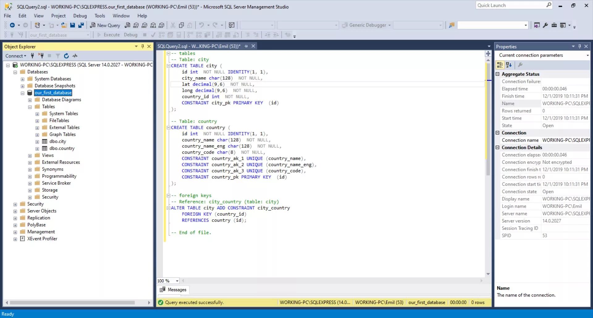 Таблицы MS SQL. Create database SQL. MYSQL таблица. Create Table SQL. Int references