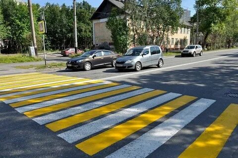 Фотографию пешеходный переход