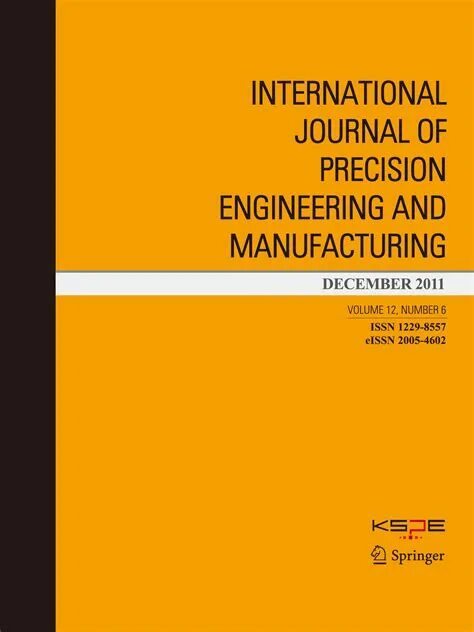 International journal of technology. International Journal of Precision Engineering and Manufacturing-Green Technology. International Journal of Machine Tools and manufacture. The International Journal of Advanced Manufacturing Technology. Journal of Advances in Engineering Technology.