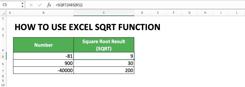 Sqrt function. Sqrt excel. sqrt в экселе. корешок в экселе. функция sqrt в excel.
