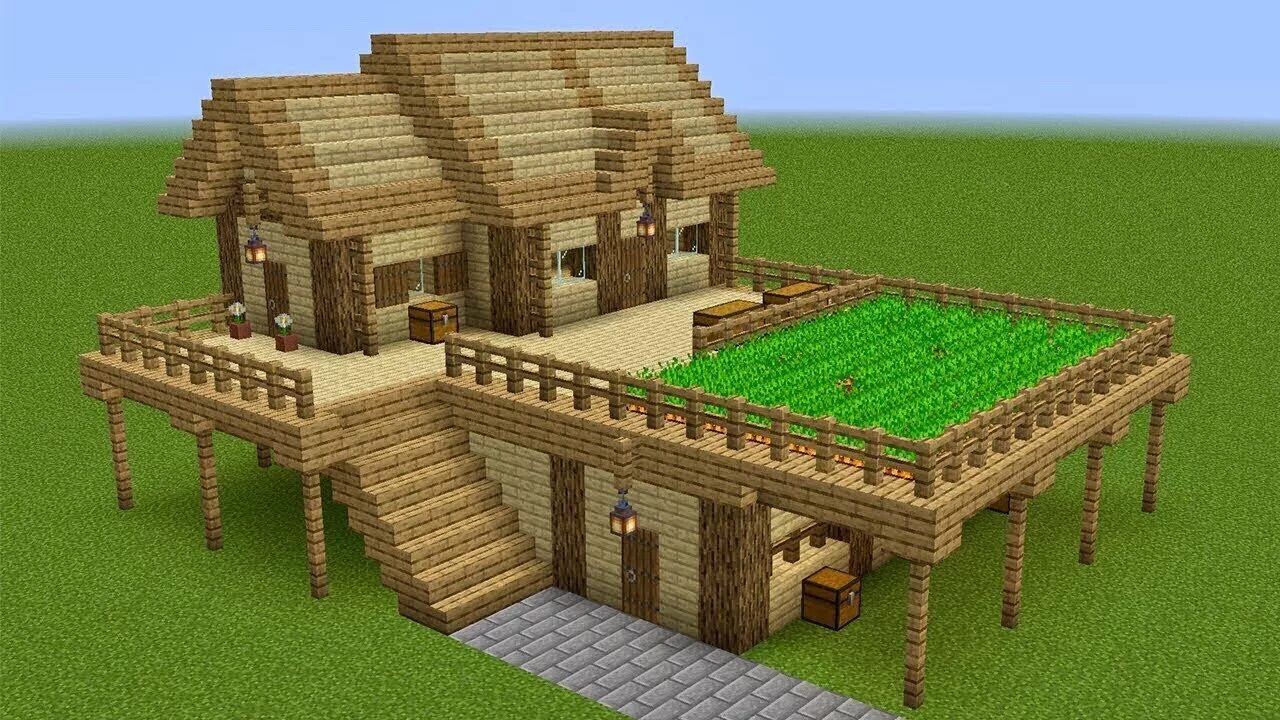 How to build a house in minecraft