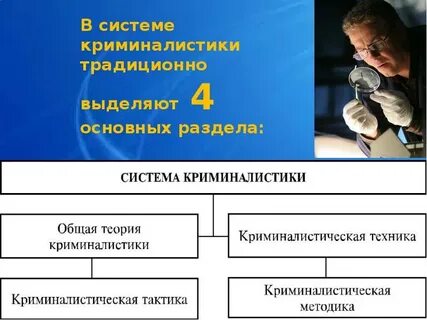Криминалистическая система научных положений