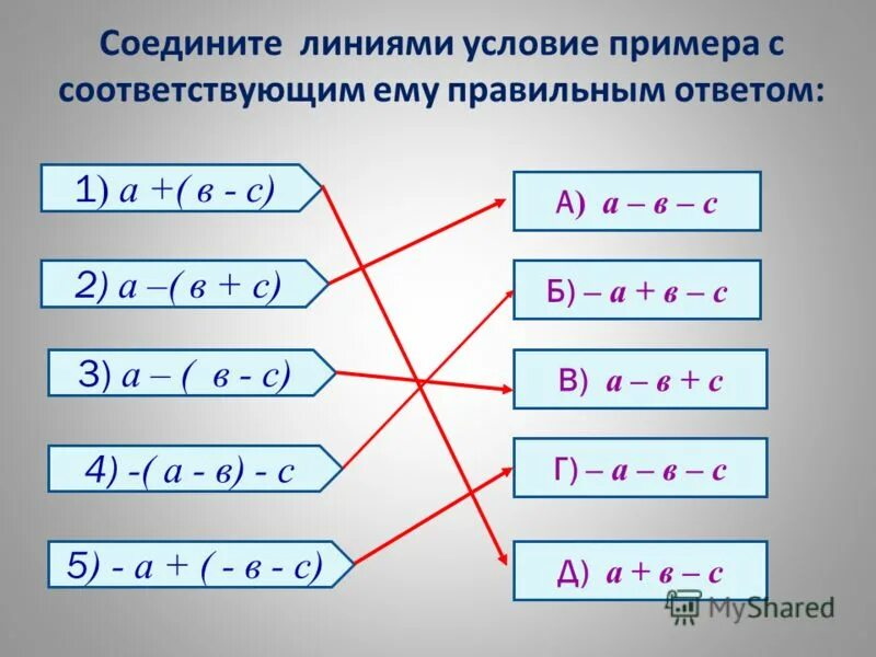 Простое условие пример