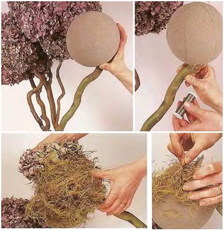 Деревья из бисера. Бисерное дерево бонсай. Бисерное дерево "яблоня" 65960. Кофейный топиарий. Топиарии.