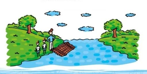 Задания переправа. Переправа для детей. Логическая задача переправа через реку. Река рисунок для детей схематичный. Задачи на переправу через реку.