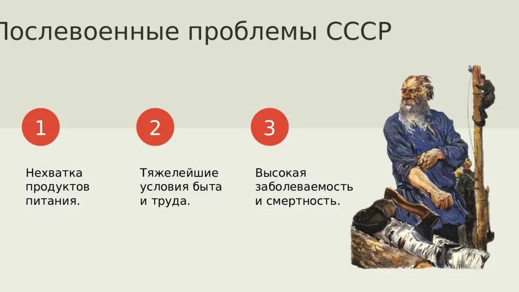 Проблемой и после этого он