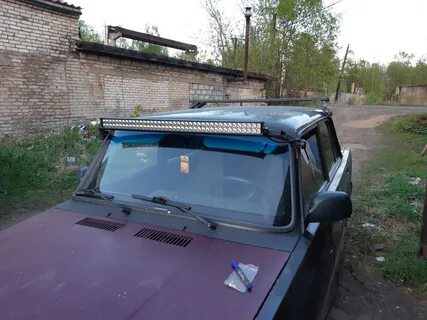 Светодиодная балка на крышу ваз