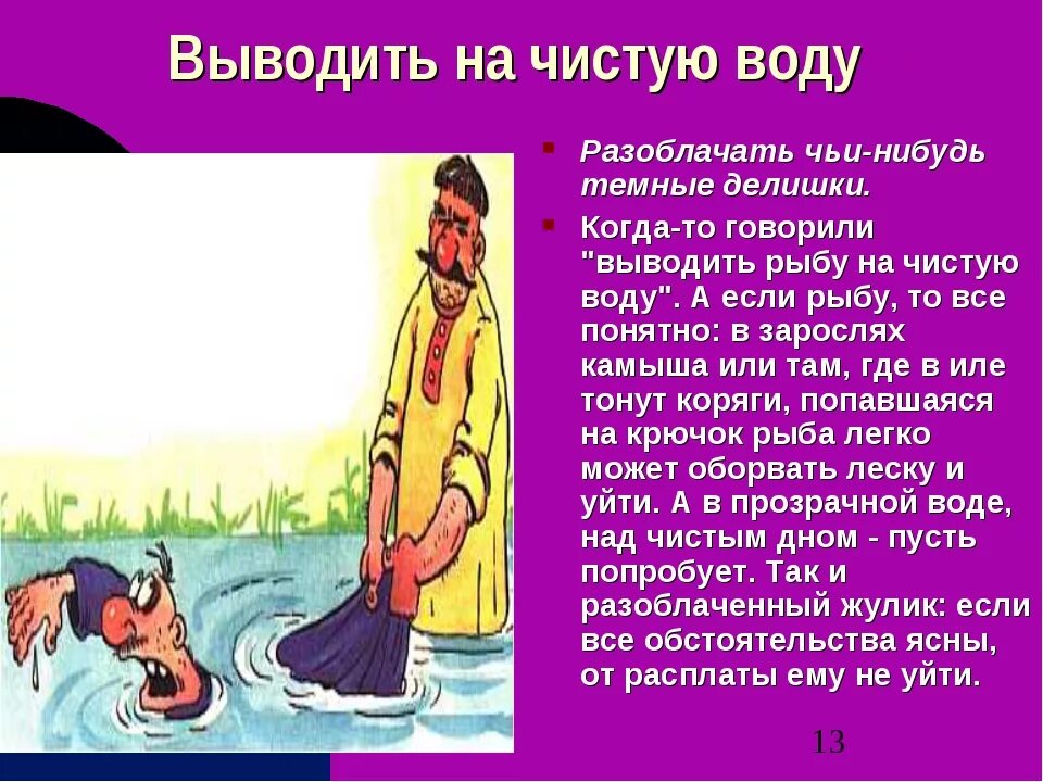 Как вывести человека на чистую. Фразеологизм вывести на чистую воду. Вывел на чистую воду. Чистой воды фразеологизм. Вывести на чистую воду значение фразеологизма.