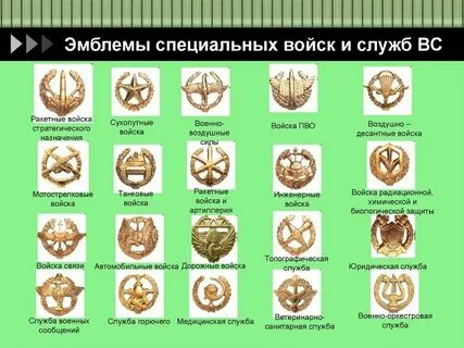 Отличительные знаки и эмблемы