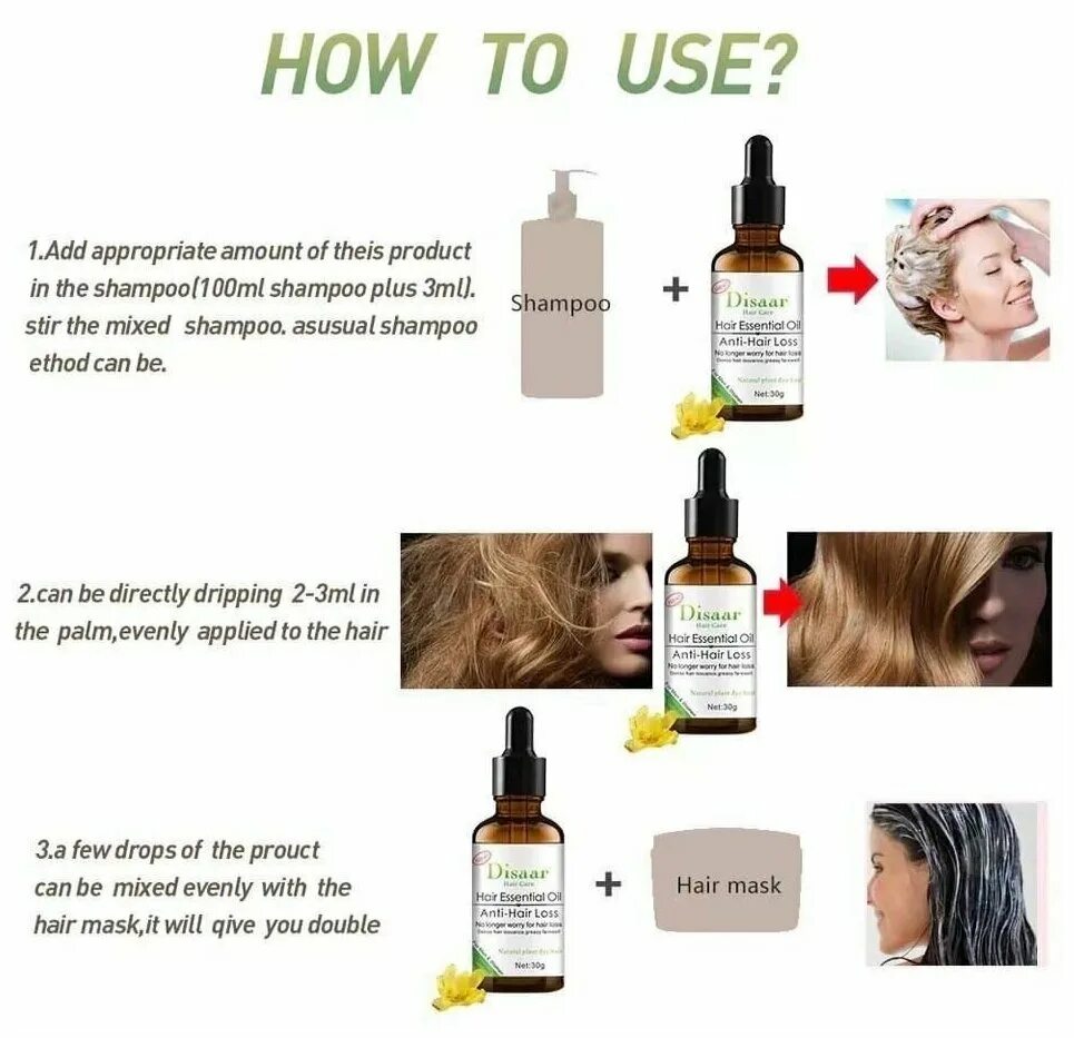 масло от выпадения волос для женщин