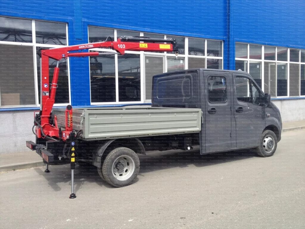 Манипулятор на базе газели