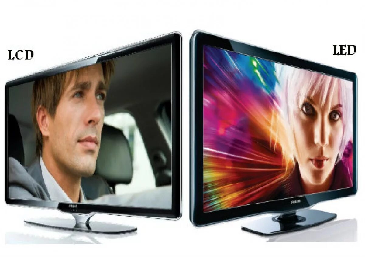 Телевизоры отличия. LCD vs led. Жидкокристаллические (led). Типы телевизоров. Мониторы led и LCD разница.
