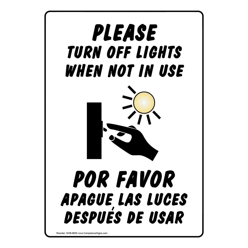 Turn off the Lights. Turn off the Light when not in use. Please turn off the Light. Switch off turn off разница.