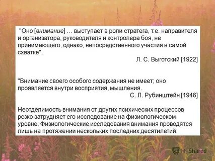 6 внимание и деятельность