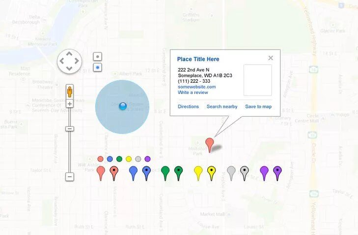 Map interface. Google maps интерфейс. интерфейс-маркер. google maps ui kit. pin map ui.