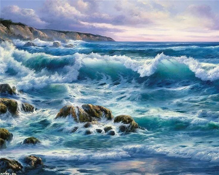 Картины моря и океана. Американская художница-маринист judy dy&#039;ans. картины художник маринист валерий шиляев. морской пейзаж. море маслом.