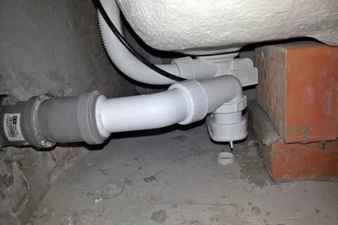 Соединение сифона