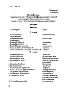 Группа патогенности опасности