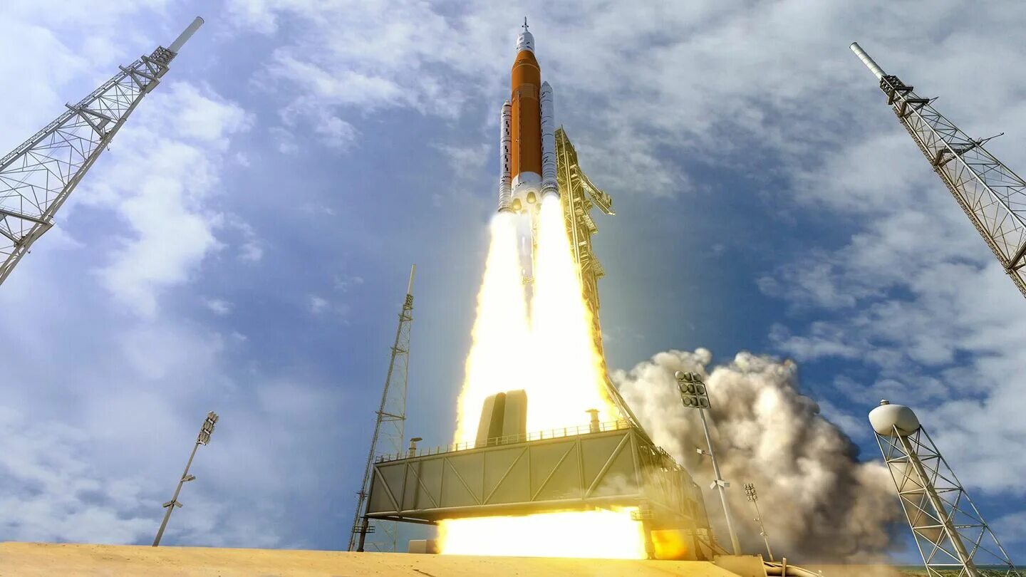 From launch. Сверхтяжелая ракета sls. space launch system ракета-носитель. sls saturn v. artemis ракета.