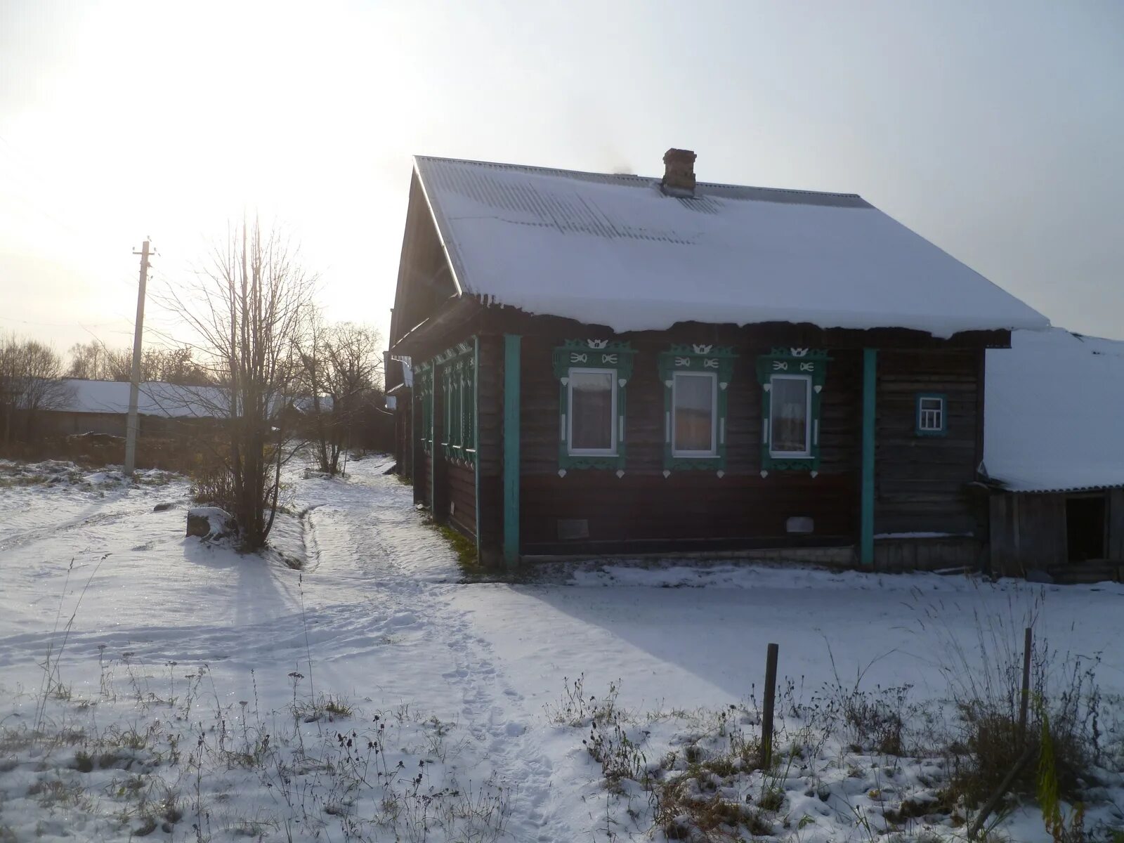 районе деревни захарово