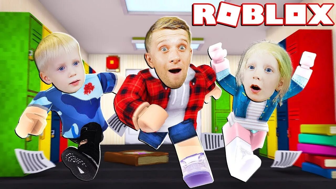 Фэмили бокс РОБЛОКС С Миланой и папой. Канал family gaming