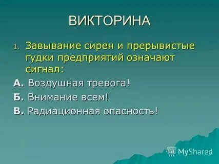 Вы услышали прерывистое завывание сирены