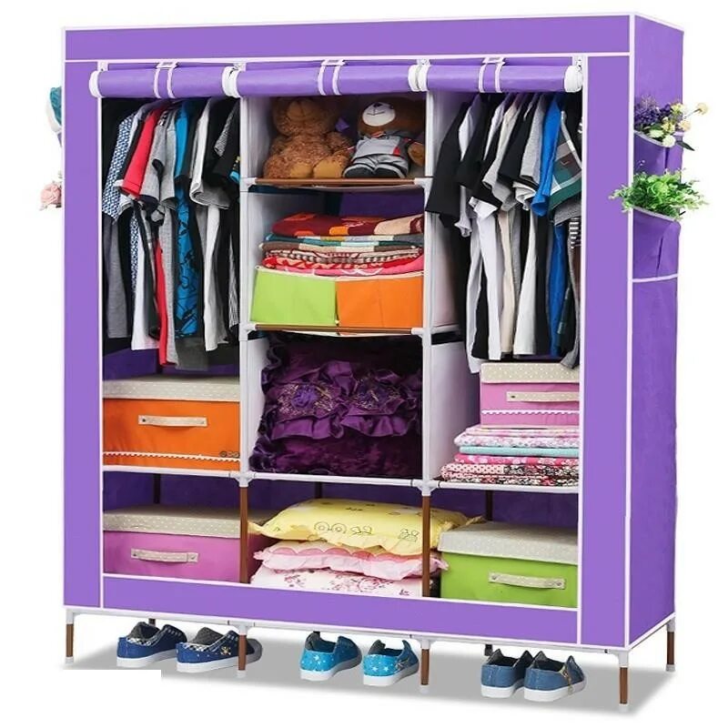 Лучший шкаф для одежды. Шкаф storage wardrobe 88130. складной каркасный тканевый шкаф storage wardrobe 175 130 45 см. складной каркасный тканевый шкаф storage wardrobe. тканевый шкаф storage wardrobe 130x45x175 см черный.