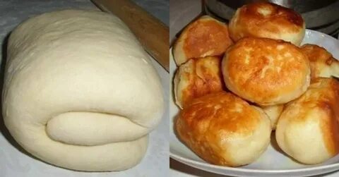 Пирожки на опаре с молоком