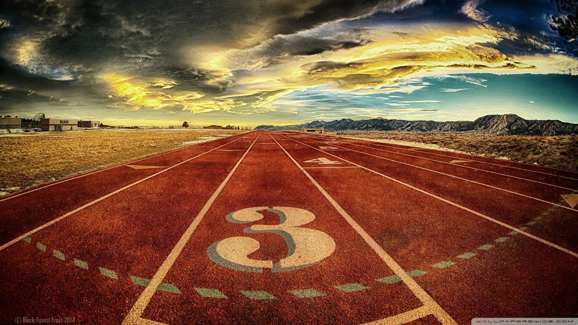 Running track