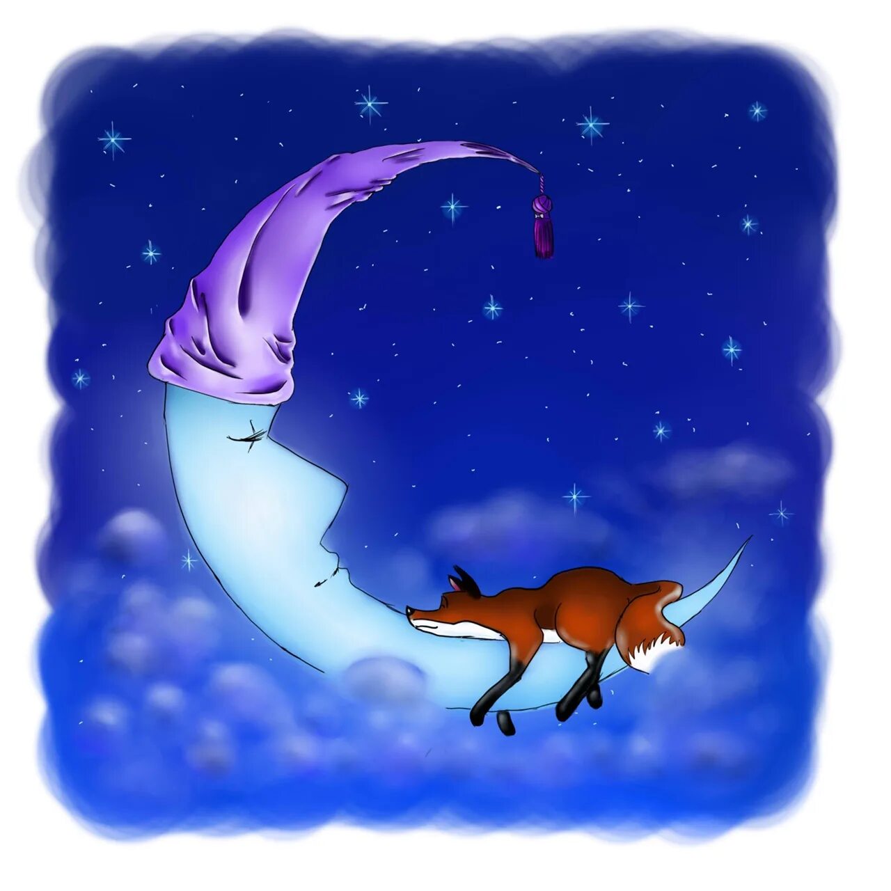 Волк пытающийся съесть луну. Спокойной ночи, лиса!. Спокойной ночи Лисичка. Доброй ночи Лисичка. Лиса Луна.