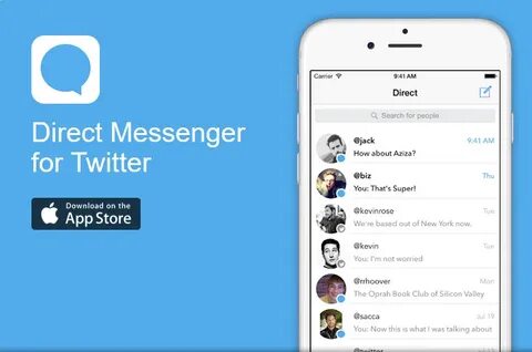 Twitter messenger