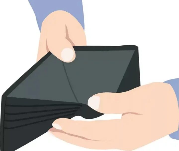 Empty wallet