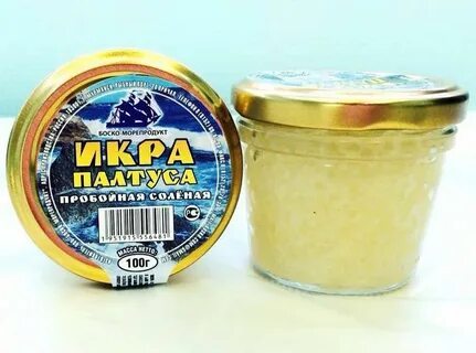 Икра палтуса натуральная