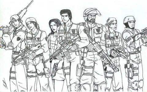 Раскраска cs go