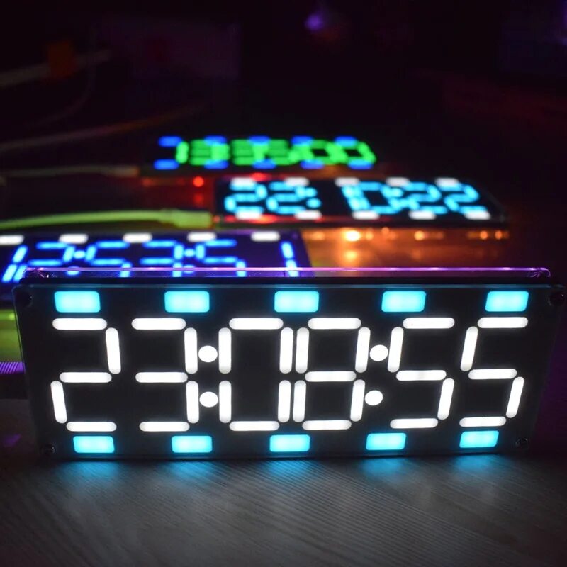 Часы цифровые led Clock. Часы led Digital Clock. Светодиодные часы с АЛИЭКСПРЕСС. Часы светодиодные настольные. Часы электронные led clock