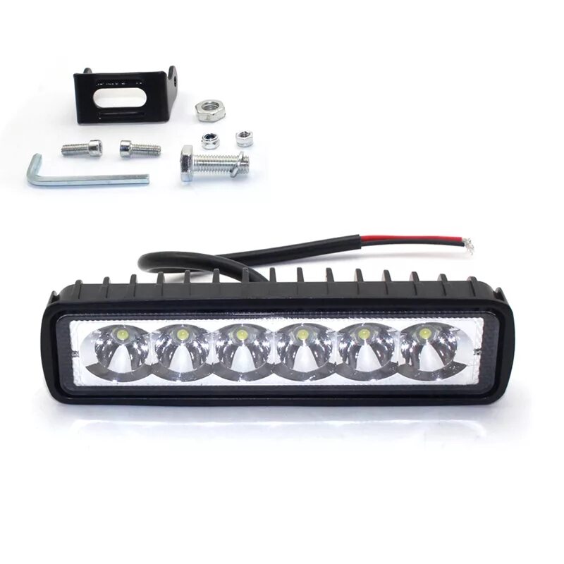 Дневные ходовые огни 12в 18вт 6 led gl-8123. Фара светодиодная 6smd 9-32v 18w Allroad (ходовые огни). Led work Light ПТФ+ДХО. Светодиодная балка Foglampa.