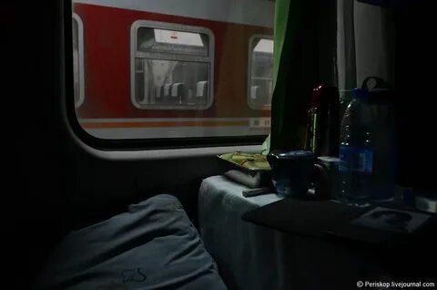 Ночное время в вагоне