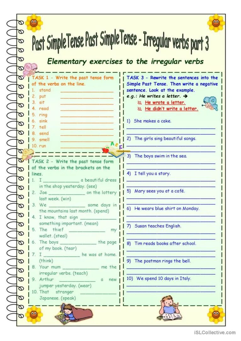 Stand in sentences. Past simple Irregular verbs Worksheets for Kids. Irregular verbs exercises for Kids. Regular and Irregular verbs задания. Regular verbs задания воркшит.