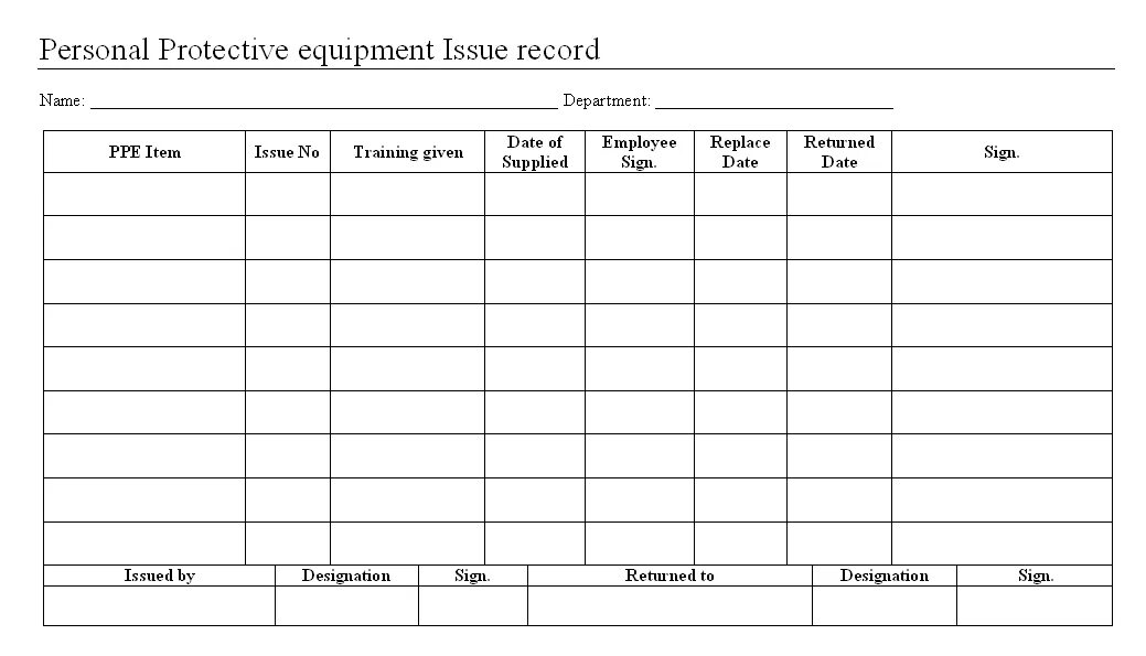 Housekeeper бланк. Personal Protective Equipment. Personal Protective Equipment engine Room. PPE Detection. Issue documents