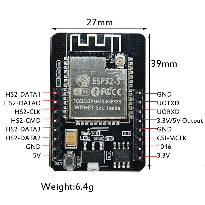 10pcs ESP32-CAM WiFi WiFi Module ESP32 serial to WiFi ESP32 CAM Development eBay